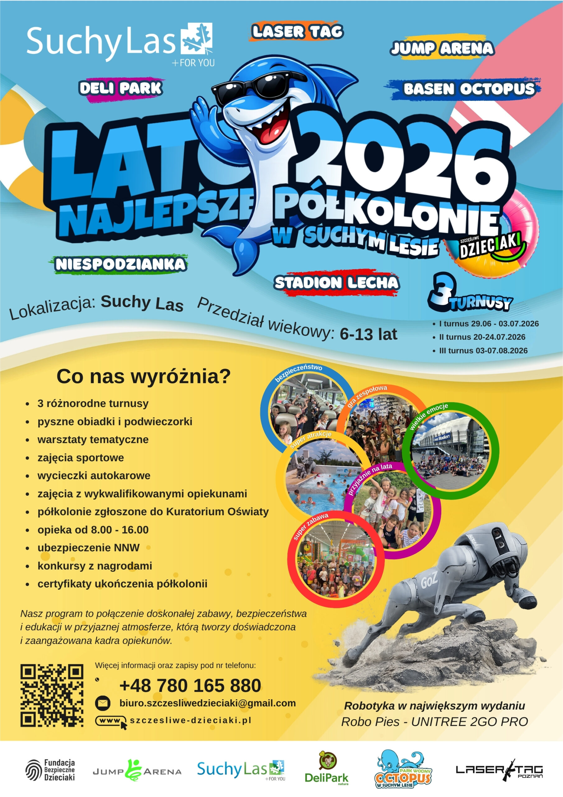 Półkolonie letnie w Suchym Lesie