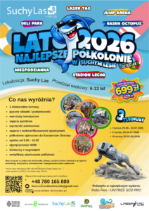 Read more about the article Ruszyły zapisy na Półkolonie Letnie w Suchym Lesie