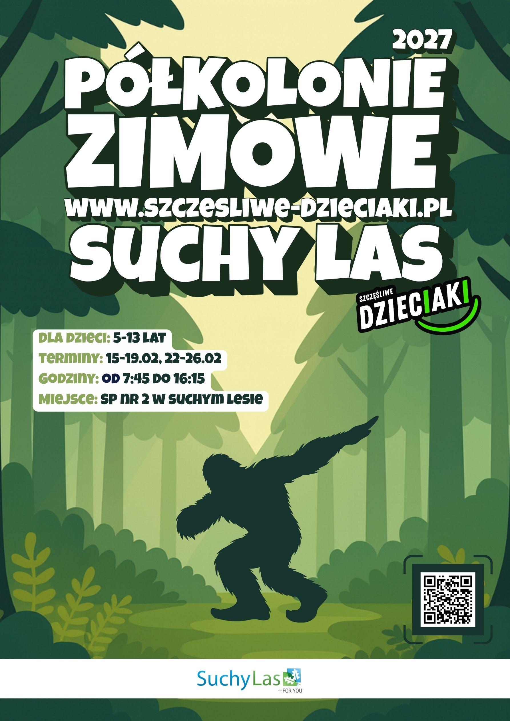 Półkolonie Zimowe w Suchym Lesie