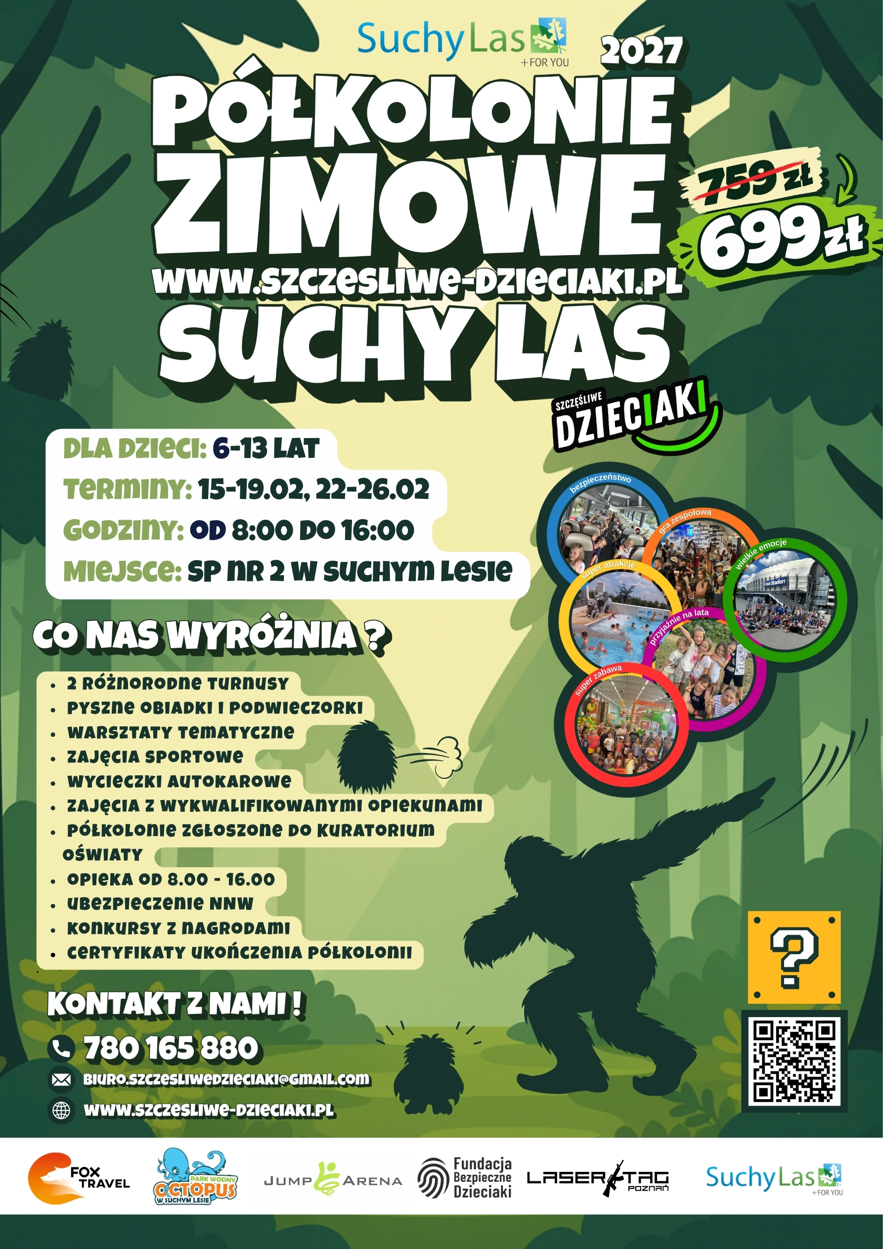 You are currently viewing Półkolonie zimowe 2027 Suchy Las – Szczęśliwe Dzieciaki